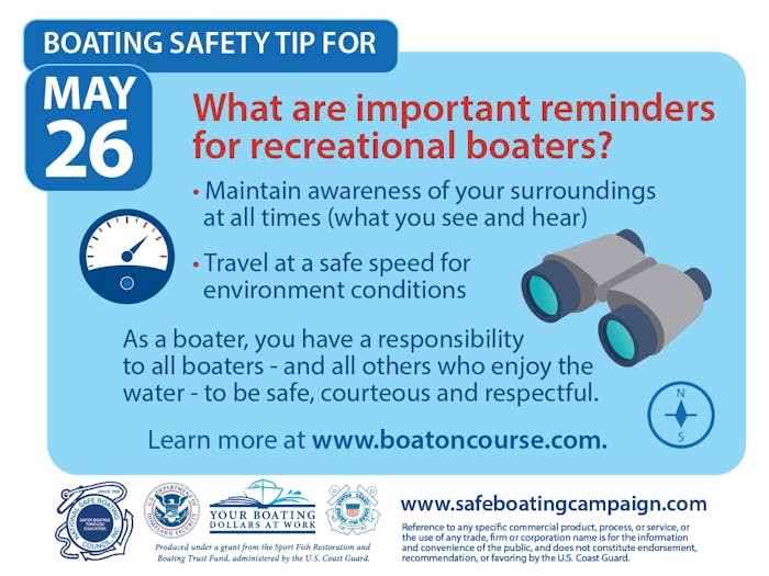 Image forBoating Safety Tip: Important Reminders for Recreational Boaters